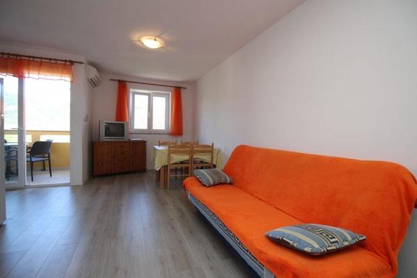 På billedet ses objektet Wohnung in Baška mit Eigenem Balkon - b59585 beliggende i byen Baška.