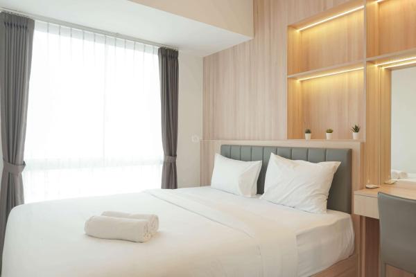 A la foto es mostra l'objecte Cozy Living 2BR at Tokyo Riverside PIK 2 Apartment By Travelio situat a la ciutat de Gedong.
