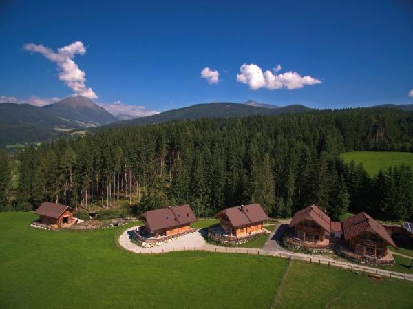 På billedet ses objektet Exklusives Chalet am Waldesrand mit Traumaussicht, eigener Sauna, Kamin und Wintergarten beliggende i byen Tamsweg.