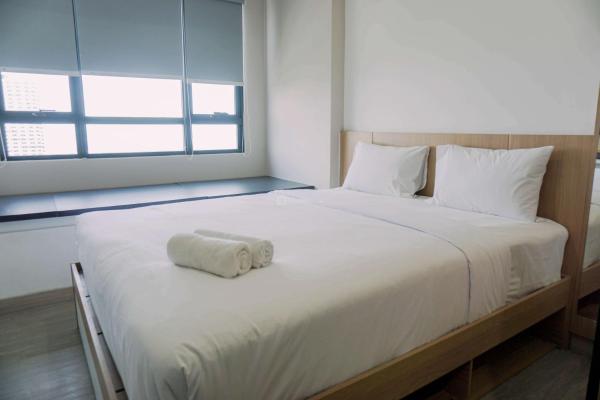 A la foto es mostra l'objecte Well Furnished and Comfy Studio Collins Boulevard Apartment By Travelio situat a la ciutat de Pakulonan.
