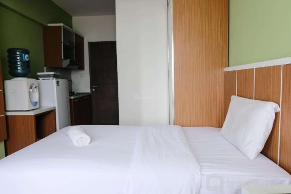 A la foto es mostra l'objecte Minimalist Studio at Easton Park Residence Jatinangor Apartment By Travelio situat a la ciutat de Sumedang.