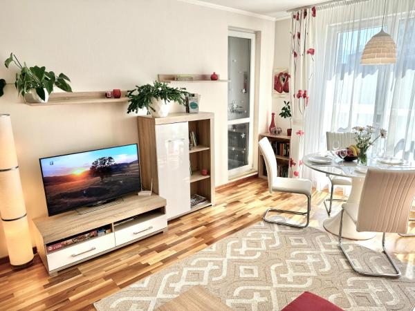 Na zdjęciu widoczny jest obiekt Sunny & Comfort Apartment next to Tech Park for 4 Guests położony w mieście Sofia.