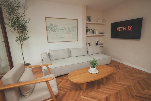 A la foto es mostra l'objecte Mayla Apartment situat a la ciutat de Ohrid.