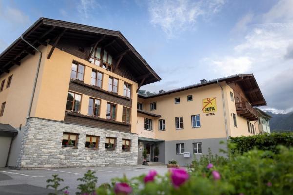 På bildet vises objektet JUFA Hotel Kaprun - inklusive Sommerkarte Zell am See & Kaprun som ligger i byen Kaprun.