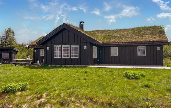 The photo shows the 5 Bedroom Awesome Home In Røn located in the city of Slidre.