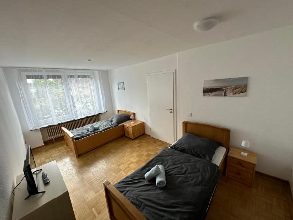 Na zdjęciu widoczny jest obiekt Gästezimmer,Monteurzimmer & Pension Eda położony w mieście Winsen Aller.