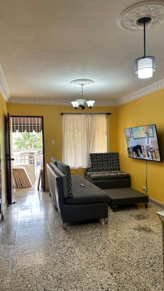 På bilden syns objektet Rose 2 bedroom Apartment som ligger i staden San Pedro de Macorís.
