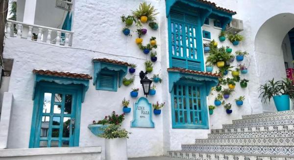 Na fotografii je vidět objekt Apartamento Hacienda Nápoles nacházející se ve městě Puerto Triunfo.