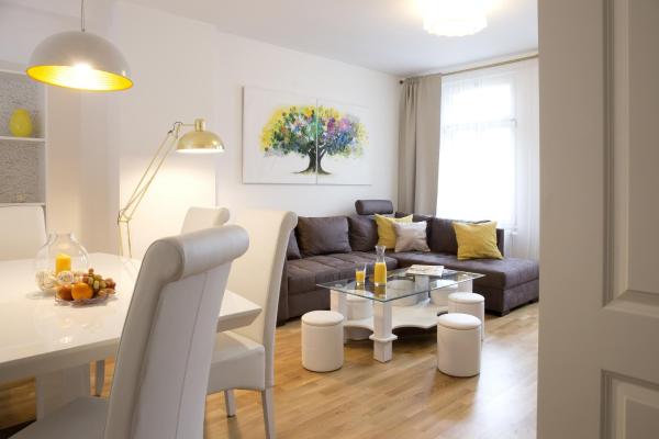 På billedet ses objektet Leon Suite Apartments beliggende i byen Leipzig.