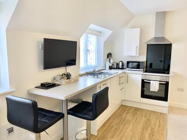 A la foto es mostra l'objecte Studio Apartment ideal for short or long stays situat a la ciutat de Pershore.
