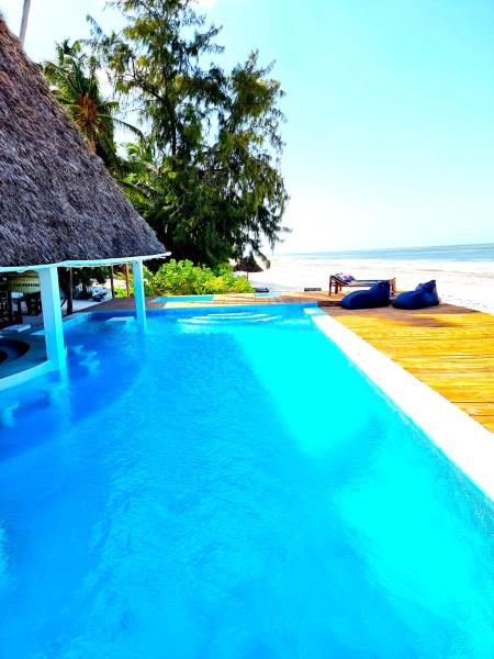 En la foto se muestra el objeto Blue Palm Zanzibar ubicado en la ciudad de Bwejuu.