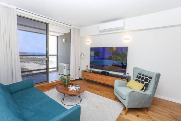 A la foto es mostra l'objecte Mandarin Hotel 1BD Beach Flat situat a la ciutat de Gelilot.