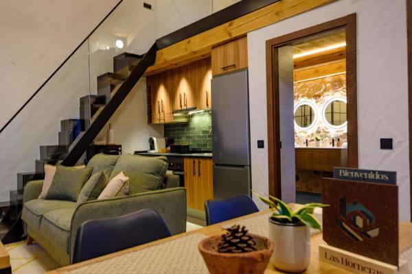 Na zdjęciu widoczny jest obiekt Las Horneras de Cobeta Apartamento Petronila położony w mieście Ablanque.