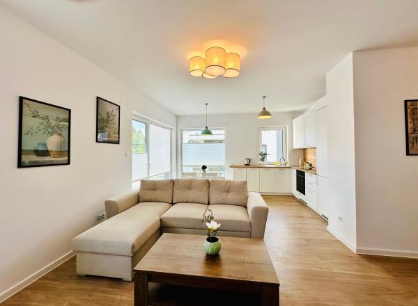 Na fotografii je vidět objekt Apartament Lidia - osiedle monitorowane, prywatne miejsce parkingowe nacházející se ve městě Nieznanice.