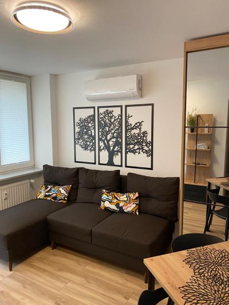 Na zdjęciu widoczny jest obiekt DiM Augustów Śródmieście położony w mieście Augustów.