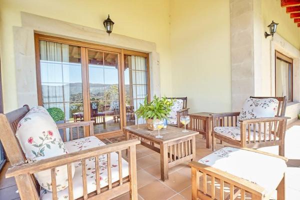 写真にはコミージャス市にあるEl Balcón de Comillas, chalet con jardínが写っています。