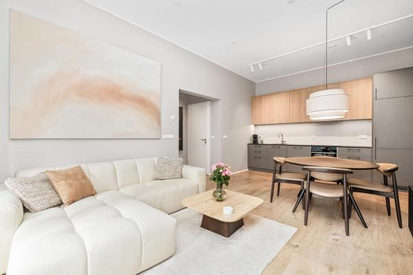 Na zdjęciu widoczny jest obiekt Apartment in Kópavogur położony w mieście Garðakauptún.