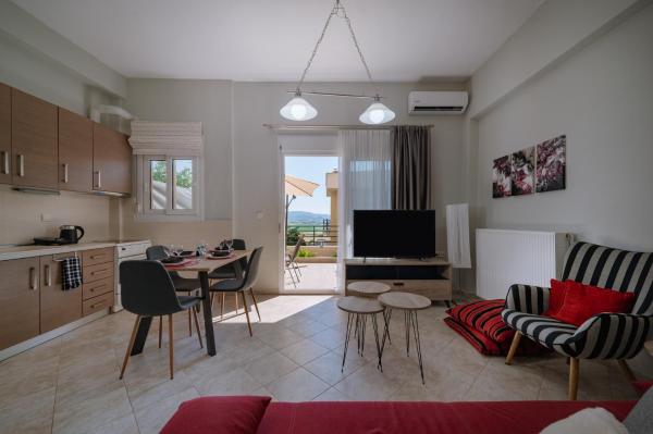 La photo montre l'objet Casa Calma Kavala situé dans la ville de Polístilon.