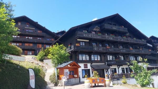 照片显示了位于Champoussin市的高山伊莫服务点酒店物件。