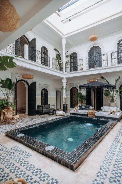 Na zdjęciu widoczny jest obiekt Maison Dar Saada położony w mieście Marrakesz.