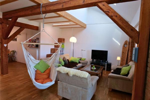 A la foto es mostra l'objecte Ferienwohnung bei Memmingen - Bauernhof in Benningen situat a la ciutat de Benningen.