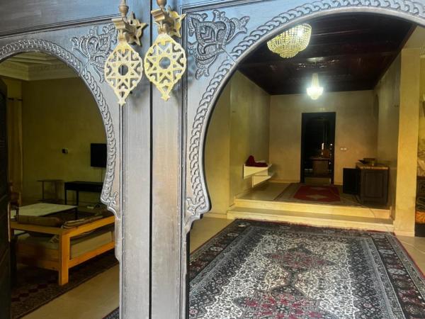 Auf dem Foto ist das Objekt Splendide villa de charme à Marrakech in der Stadt Marrakesch zu sehen.