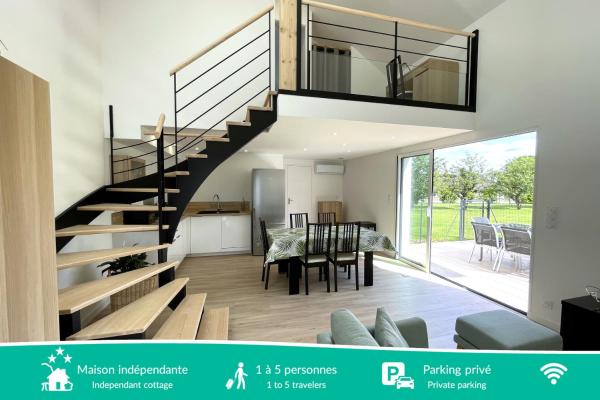 A la foto es mostra l'objecte Maison indépendante au calme situat a la ciutat de Fouillard.