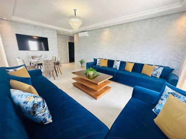 På billedet ses objektet Elegante y Moderno Apartamento Costa Mar 2 beliggende i byen Martil.