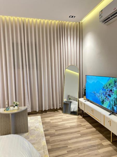 A la foto es mostra l'objecte Elegant and quiet studio for smart entry situat a la ciutat de Riad.