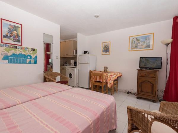 Studio + cabine 4 pers avec parking et wifi au Lavandou - FR-1-803-49の写真9