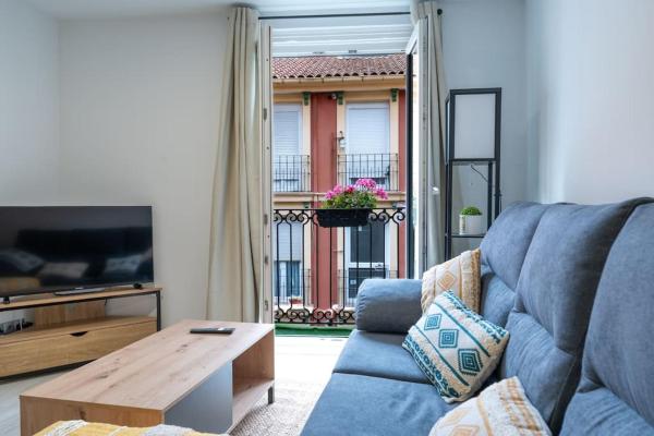 Na zdjęciu widoczny jest obiekt El sol apartment położony w mieście Santander.