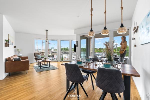Na fotografii je vidět objekt Ferienwohnung Brückenblick Kappeln nacházející se ve městě Kappeln.