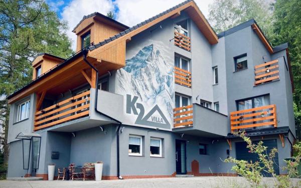 A la foto es mostra l'objecte Villa K2 situat a la ciutat de Karpacz.