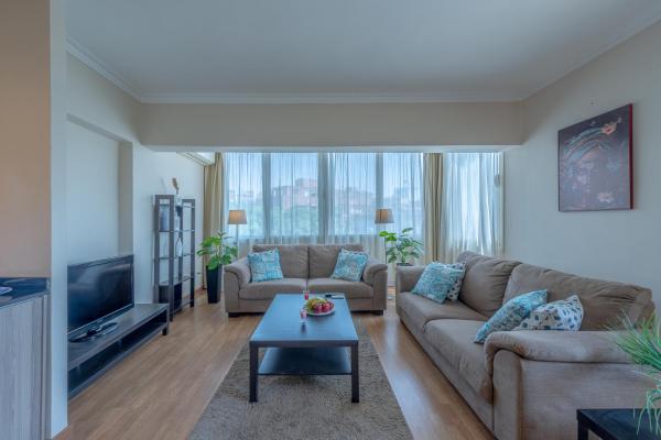 Nella foto è visibile l'oggetto Maadi Stylish modern apartment 7 situato nella città di Il Cairo.