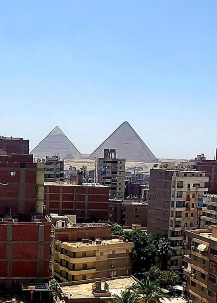 Nella foto è visibile l'oggetto KingTut Pyramids View Inn situato nella città di Il Cairo.