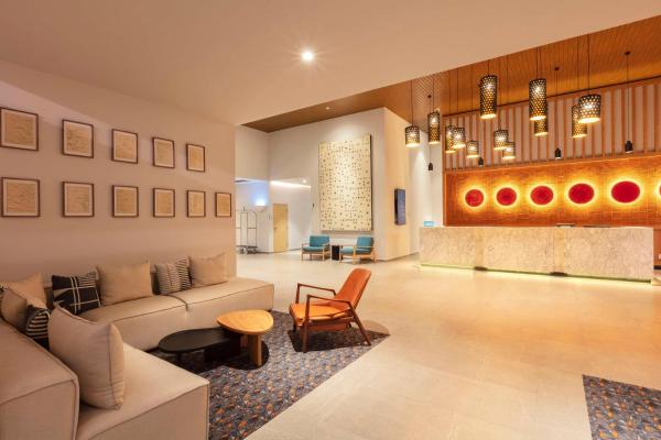 A la foto es mostra l'objecte Hilton Garden Inn Guadalajara Airport situat a la ciutat de San José del Castillo.