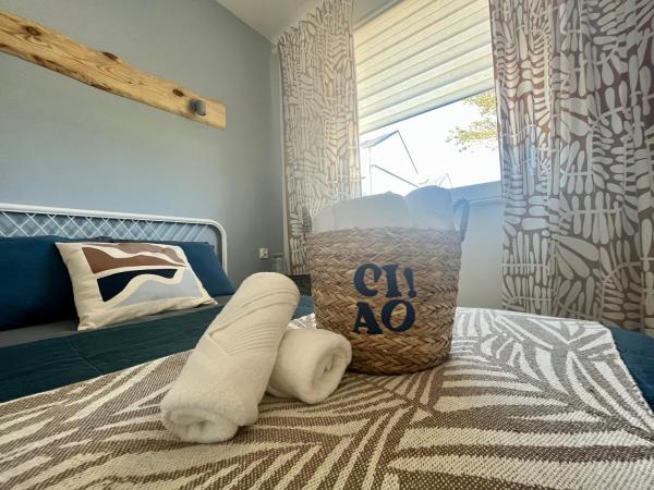 På billedet ses objektet Cosy waves apartment beliggende i byen Tupadły.