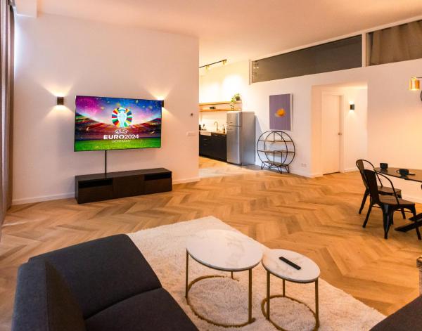 A la foto es mostra l'objecte 6 persons Luxury Appartement in Citycentre Breda situat a la ciutat de Breda.