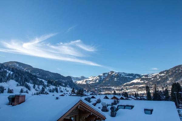 Na fotografii je vidět objekt Deluxe Apartment with Mezzanine nacházející se ve městě Gstaad.