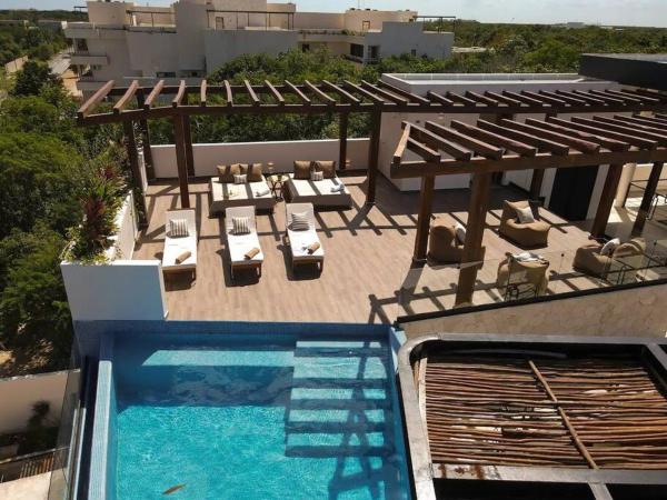 Na zdjęciu widoczny jest obiekt Gorgeous Studio Loft in Tulum położony w mieście Tulum.