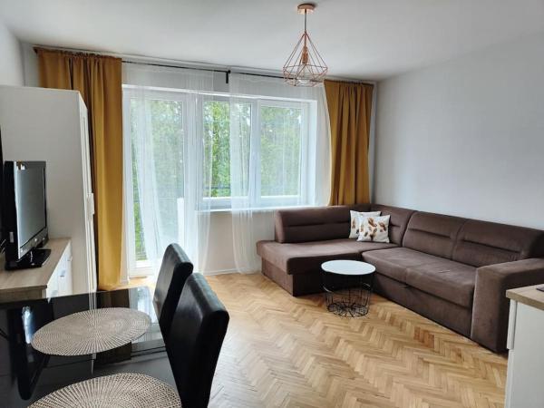 Na zdjęciu widoczny jest obiekt Apartament Centrum Oliwa położony w mieście Oliva.