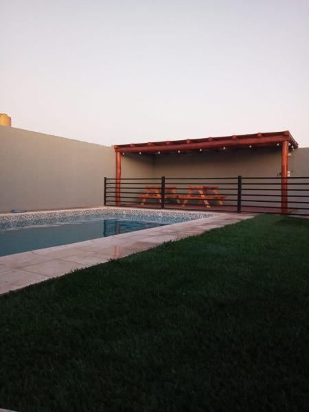 På billedet ses objektet Trotamundos beliggende i byen Monte Comán.