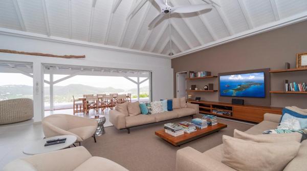 Hillside View with a True Haven of Peace, Saint Barthelemy