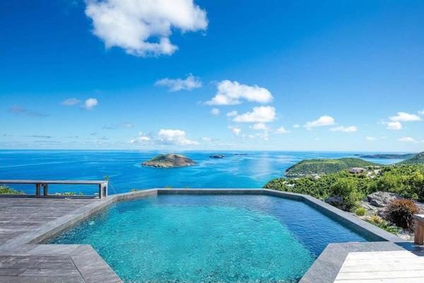 Gates of Paradise Villa in Colombier, Saint Barthelemy
