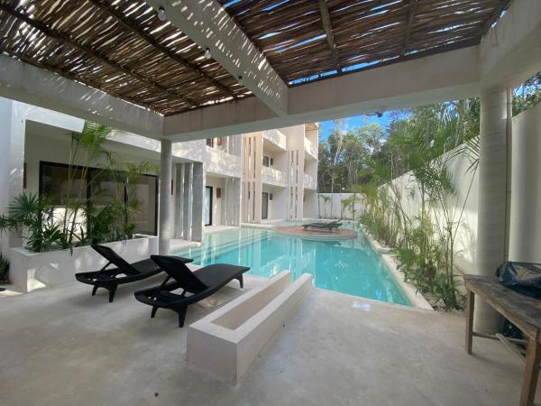Na zdjęciu widoczny jest obiekt Charming Cozy PentHouse w Private Pool położony w mieście Tulum.