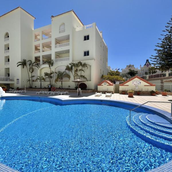 Na fotografii je vidět objekt Pool View Apt In Ocean Golf Cc K118 nacházející se ve městě Golf del Sur.