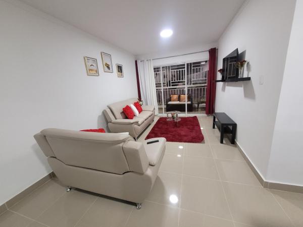 På bilden syns objektet Comfortable house som ligger i staden Santo Domingo.
