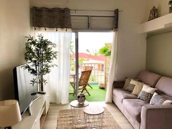 Charmant appartement vue mer la marina, Saint-François