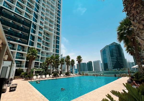 A la foto es mostra l'objecte Lux Studio in Downtown - Damac Maison Prive - Near Burj Khalifa situat a la ciutat de Dubai.