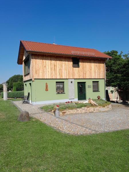 A la foto es mostra l'objecte Ferienhaus Sobetzko situat a la ciutat de Arnsdorf.
